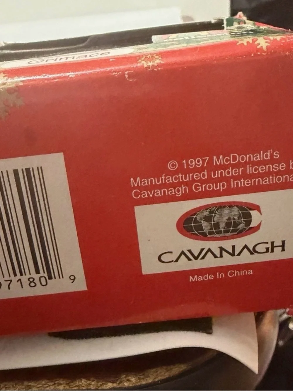Extremely Rare 1997 Vintage McDonald's Grimace And Nugget Christmas Figurine